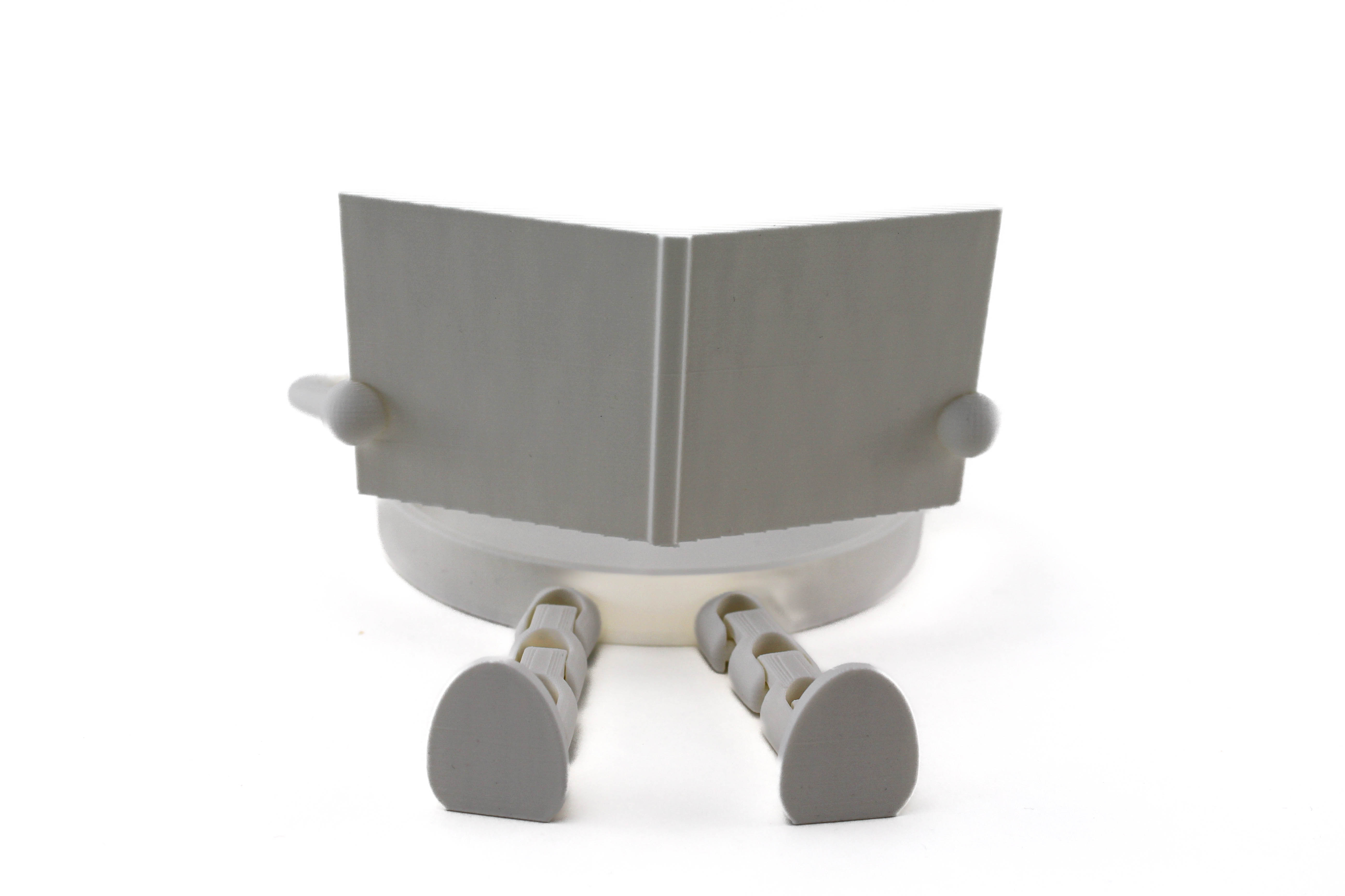 Toiletrol Houder met Pootjes – Speels & Uniek